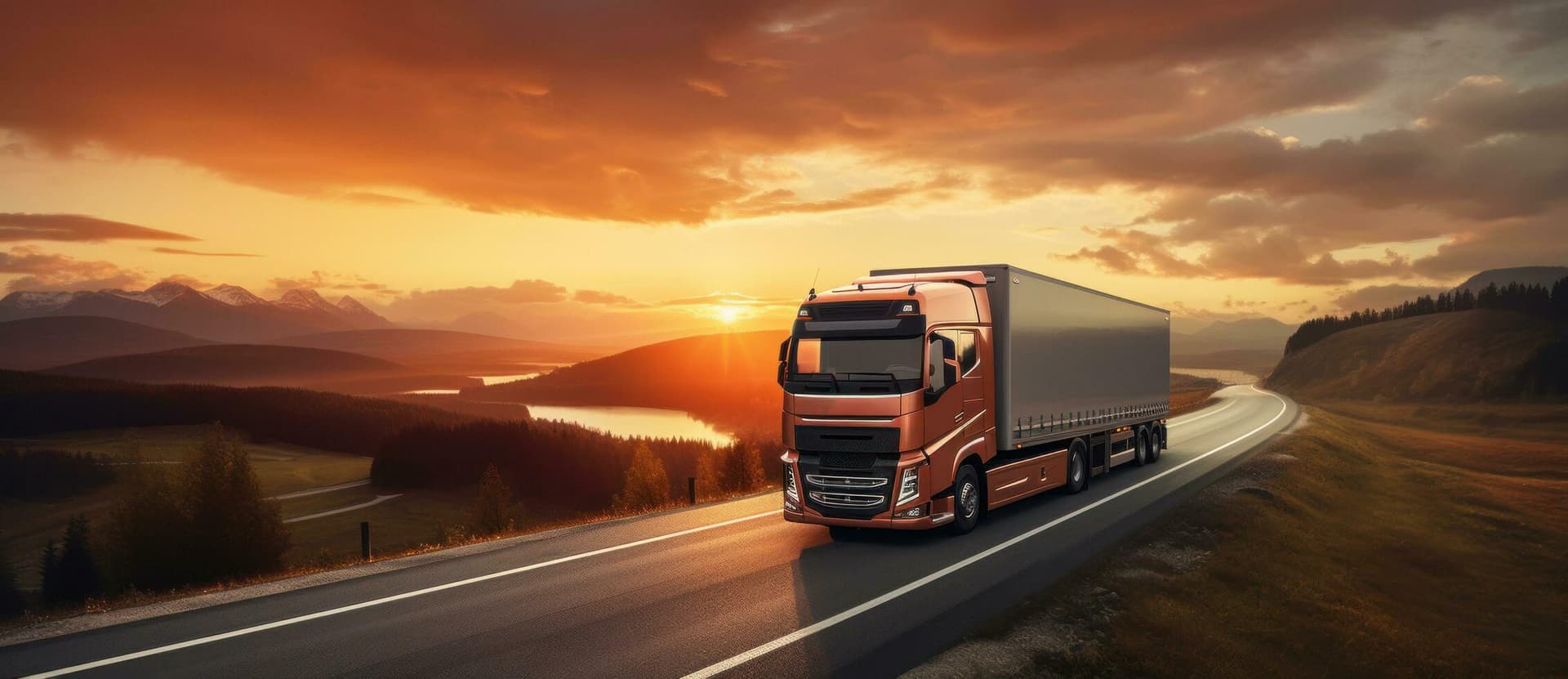 Linehaul truck